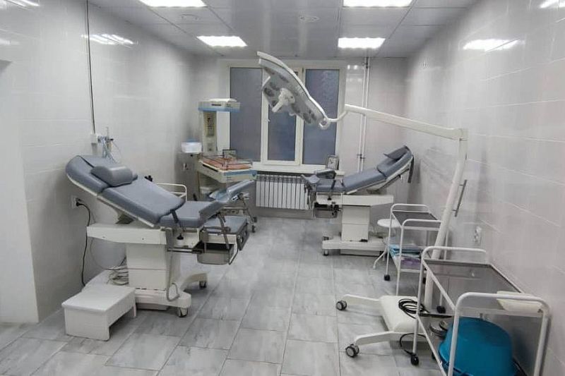 Капитальный ремонт завершили в хирургическом корпусе Брюховецкой районной больницы