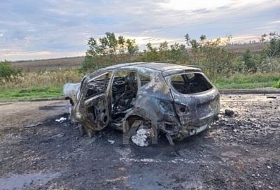 Погибшим водителем загоревшейся иномарки в Красноармейском районе оказался сотрудник полиции