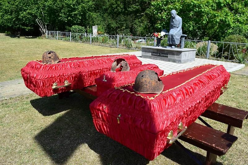 В Горячем Ключе 22 июня захоронят останки еще семи бойцов Красной армии