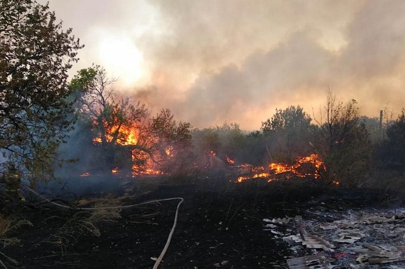Площадь пожаров в Ростовской области увеличилась до 170 га