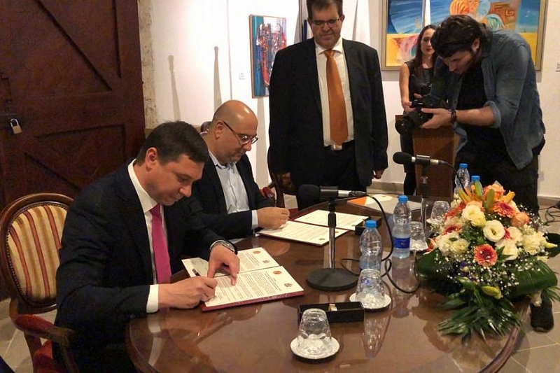 Краснодар и Ларнака ратифицировали договор о партнерстве между двумя городами