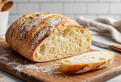 Замешиваю тесто за 5 минут без обминки – через час достаю из духовки самый мягкий и пористый домашний хлеб