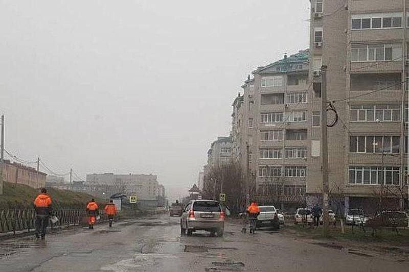 Власти Краснодара рассказали о качестве асфальта на ул. Черкасской