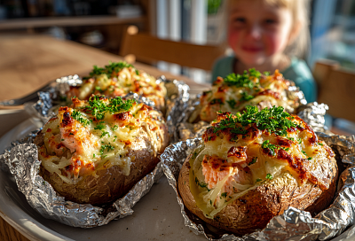 Запечённая картошка с горбушей: всего 5 ингредиентов, а вкус потрясающий