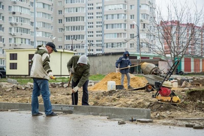 В Анапе началось строительство сквера на бульваре Евскина