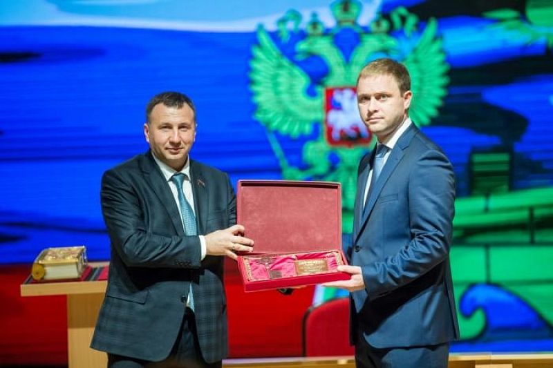 Василий Швец официально вступил в должность главы Анапы