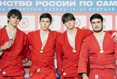 Кубанские самбисты завоевали восемь медалей на первенстве России
