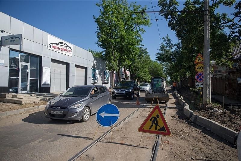 В Краснодаре до конца июня отремонтируют самый «убитый» участок улицы Базовской