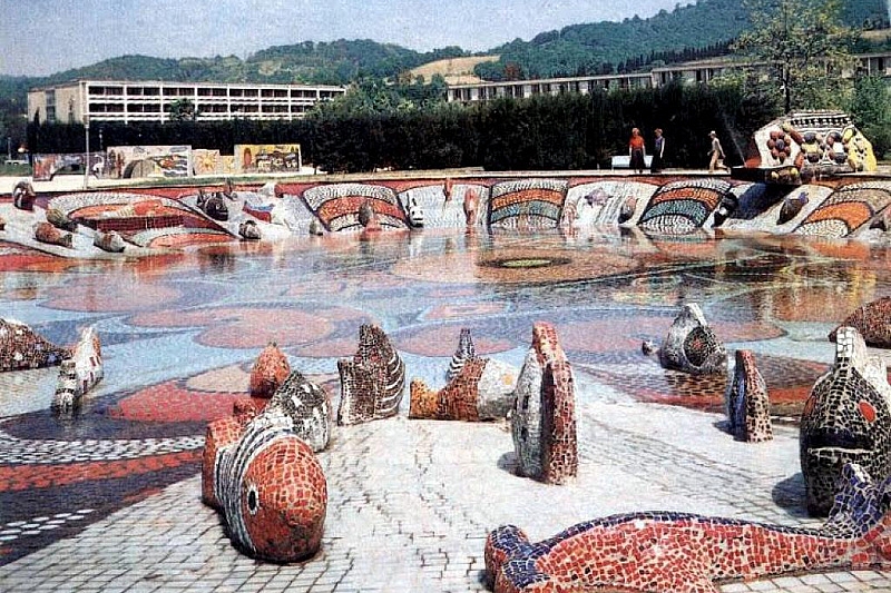 В Сочи восстановят мозаичную скульптуру «Рыбки» Зураба Церетели