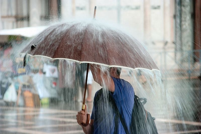 После 40-градусной жары на Кубань идут дожди с грозами