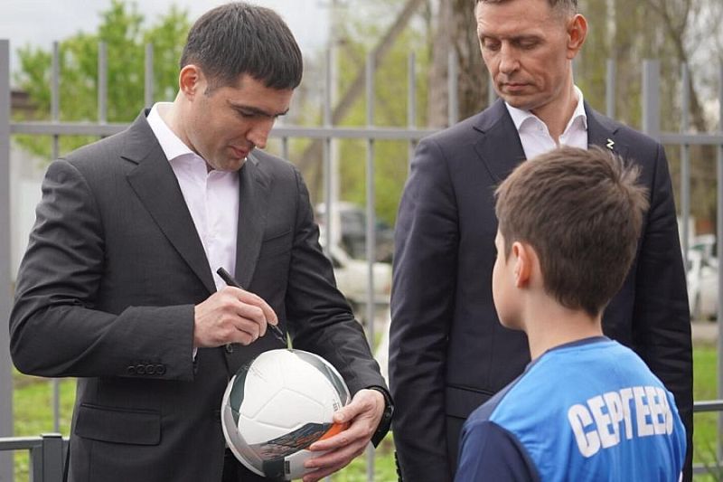 Малобюджетный спортивный комплекс «Факел» открыли в селе Гайдук под Новороссийском