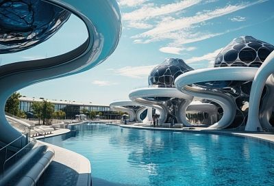 В Анапе достраивают отель с цифровыми системами управления и роботами