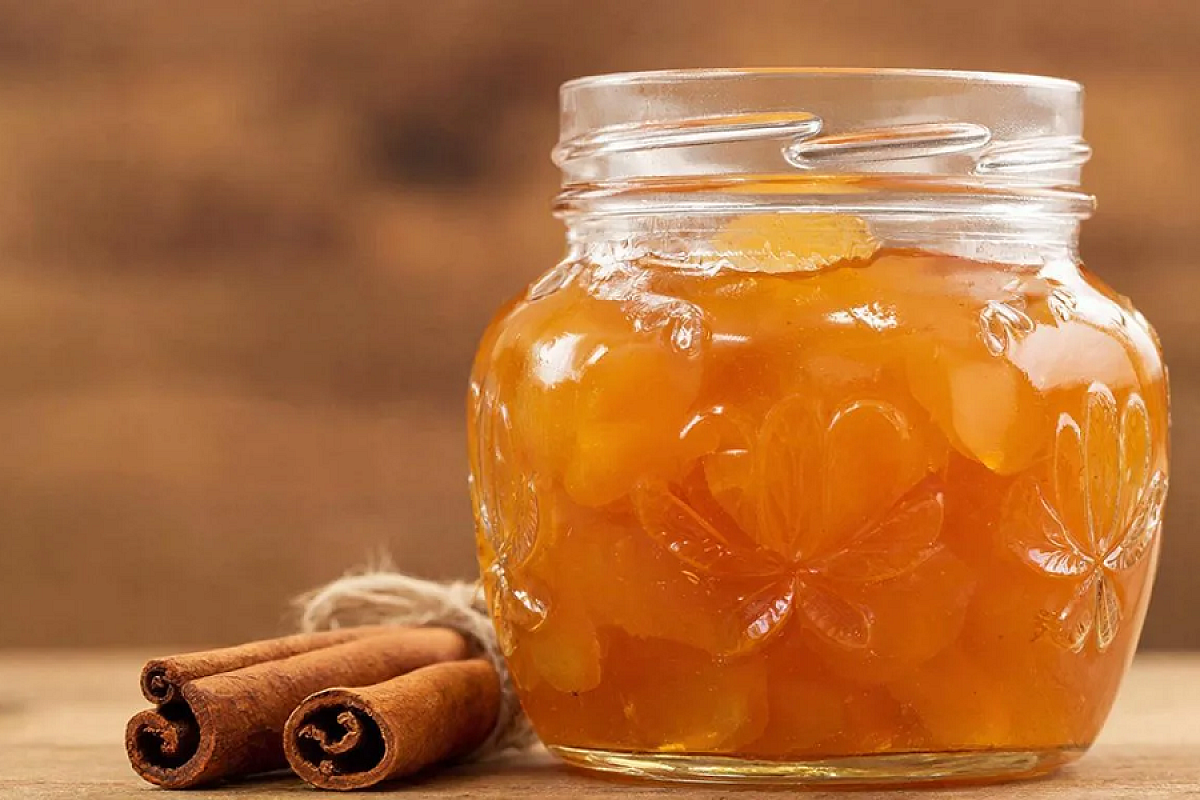 Конфитюр из хурмы с корицей: изысканная зимняя сладость, простая в приготовлении
