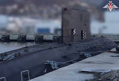 Минобороны РФ показало подлодку после заявлений Киева о ее уничтожении