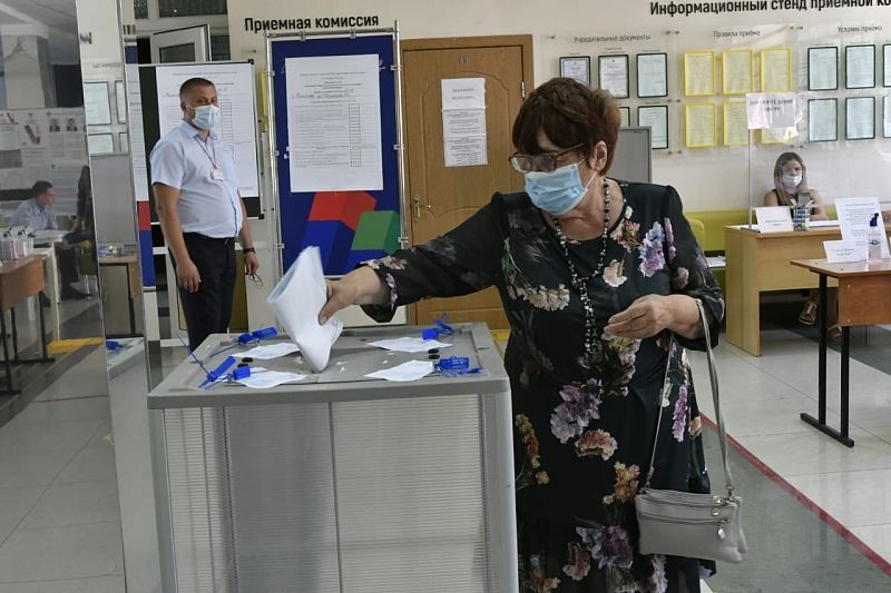 Краснодарский край вошел в тройку лидеров по активности избирателей 