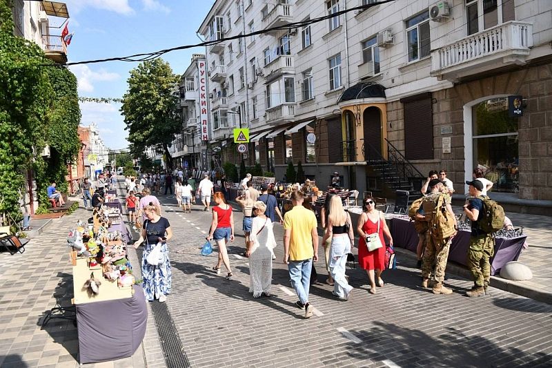 В Краснодаре появятся пешеходные зоны по аналогии с ул. Чапаева