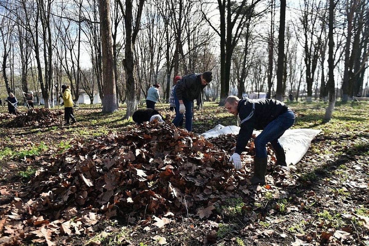 Во Всекубанском субботнике приняли участие более 320 тысяч человек 