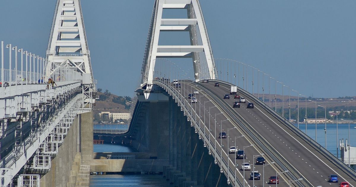 Газель через крымский мост