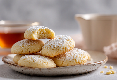 Песочное печенье за 15 минут: лёгкое, пористое, тает во рту и хрустит