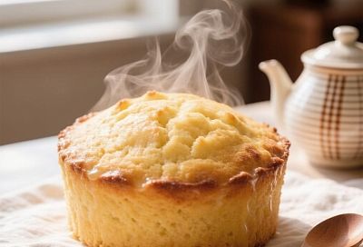 Самый вкусный и пышный кекс получается на горячем молоке со сливочным маслом: нежный и ароматный 