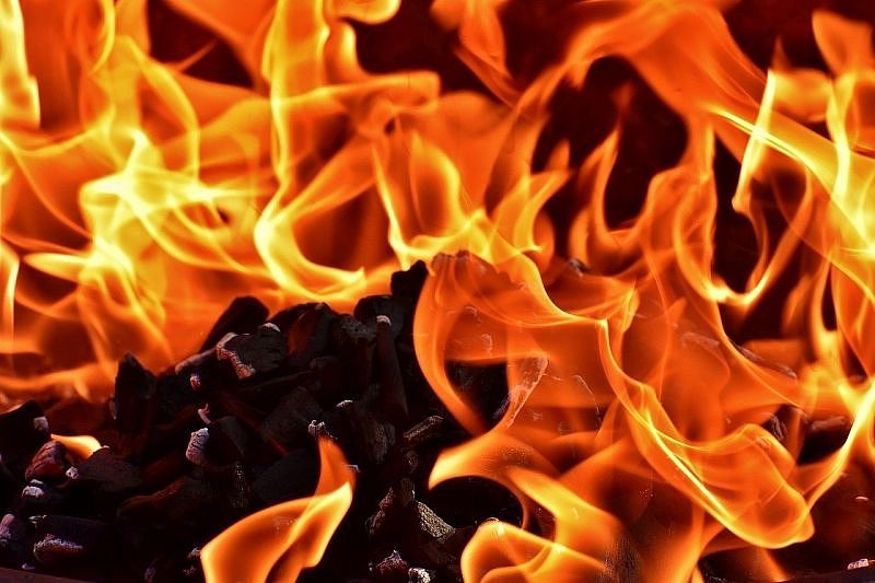 В Геленджике потушили возгорание лесной подстилки