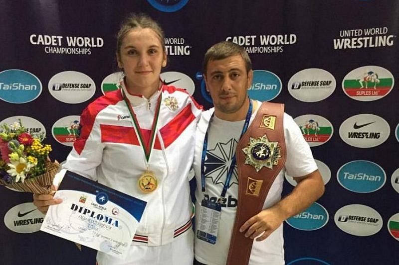 Спортсменка из Краснодарского края завоевала «золото» первенства мира по женской борьбе