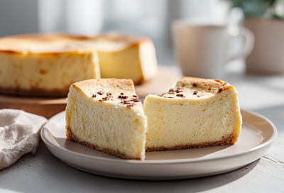 Бюджетный чизкейк за 5 минут из творога и молока: нежный, тающий во рту без сметаны и масла