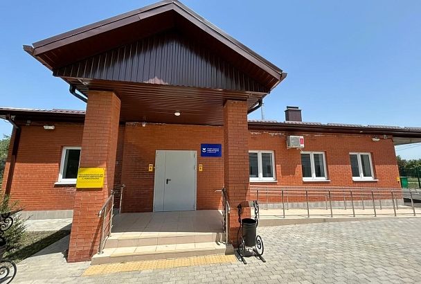 В Новокубанском районе построили амбулаторию на 21 посещение в смену