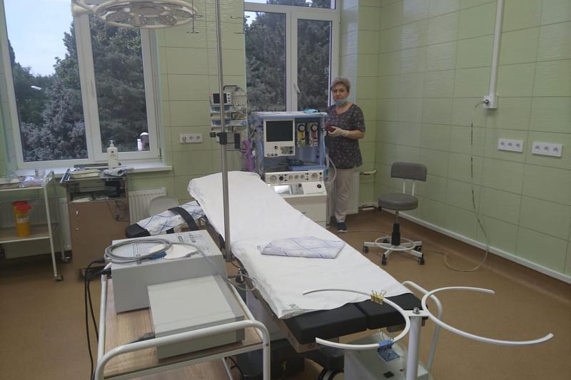 В больнице скорой медпомощи Краснодара обновили операционный блок