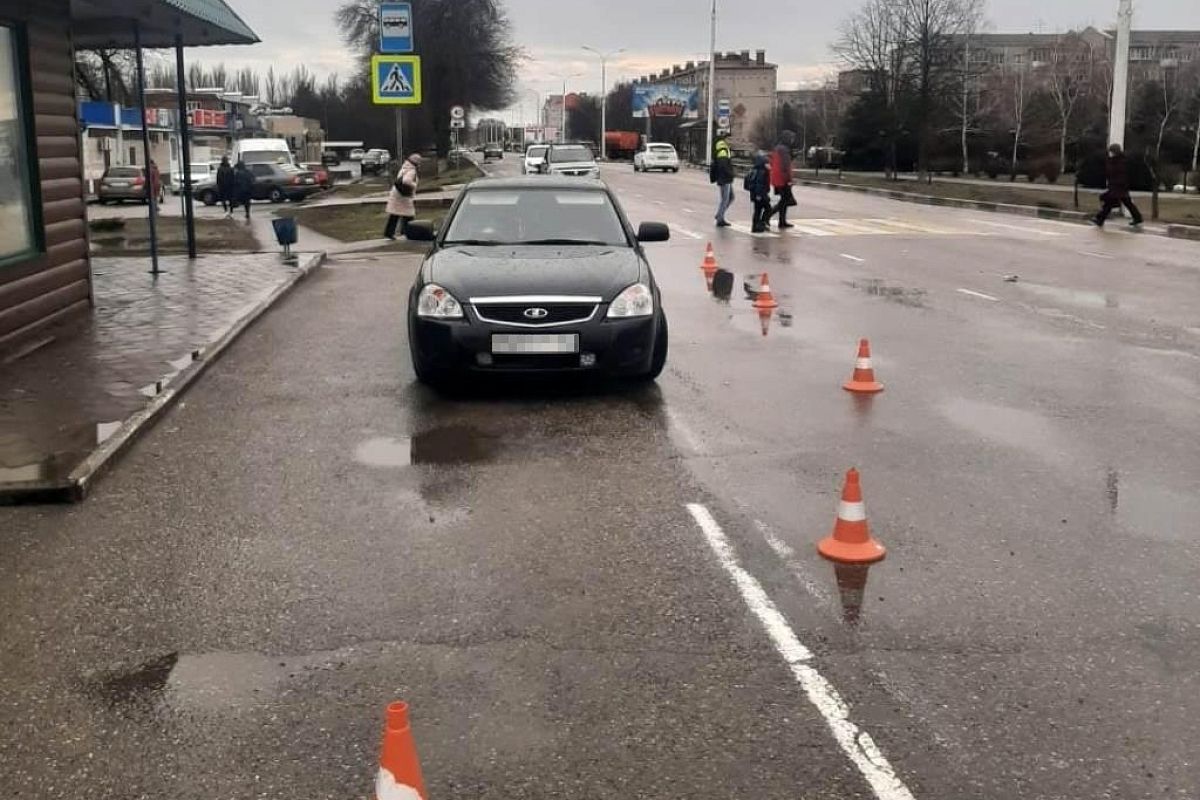 Молодой водитель на «Ладе Приоре» сбил пенсионерку на пешеходном переходе