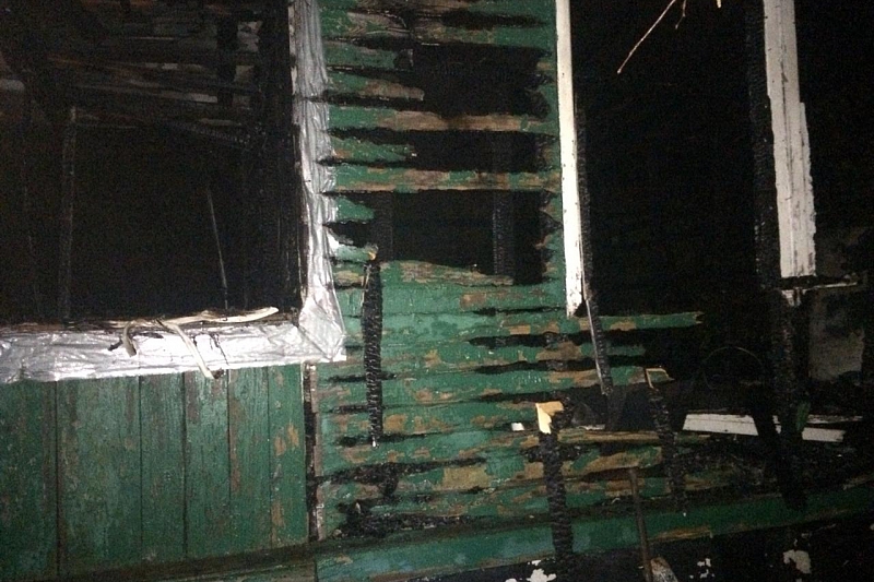 В Краснодарском крае при пожаре в доме погиб мужчина