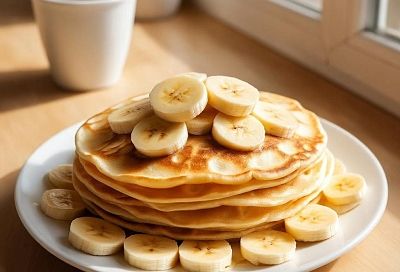 Банановые оладьи без сахара: идеальный рецепт, где сладость только от фруктов