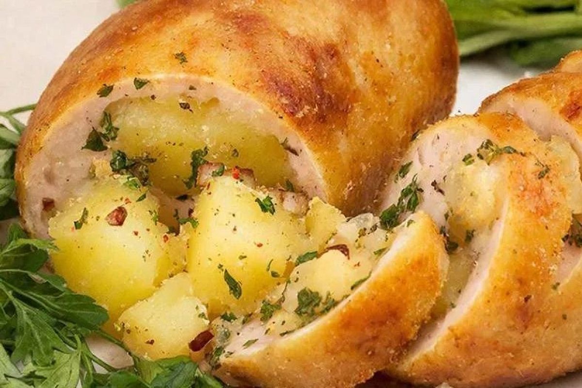 Сосиски забыли! Делаем картофельную колбасу с грибами — съедается у нас быстрее, чем любые мясные закуски