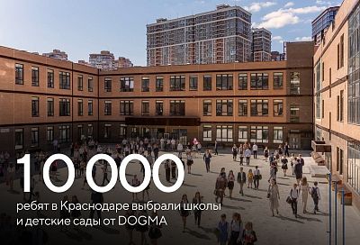 В Краснодаре к новому учебному году открылась школа на 1 550 мест в жилом комплексе «Рекорд»