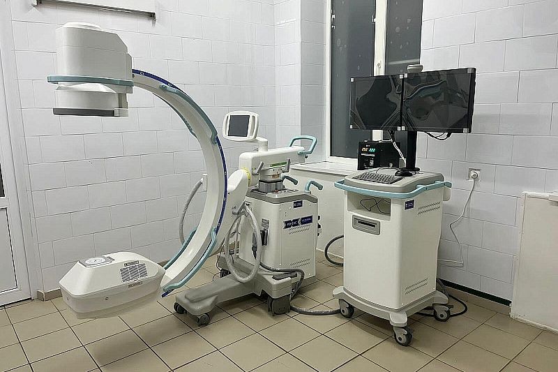 Новый рентгеновский аппарат получила Северская районная больница 