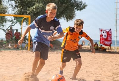 В Темрюкском районе пройдут соревнования Детской лиги по пляжному футболу