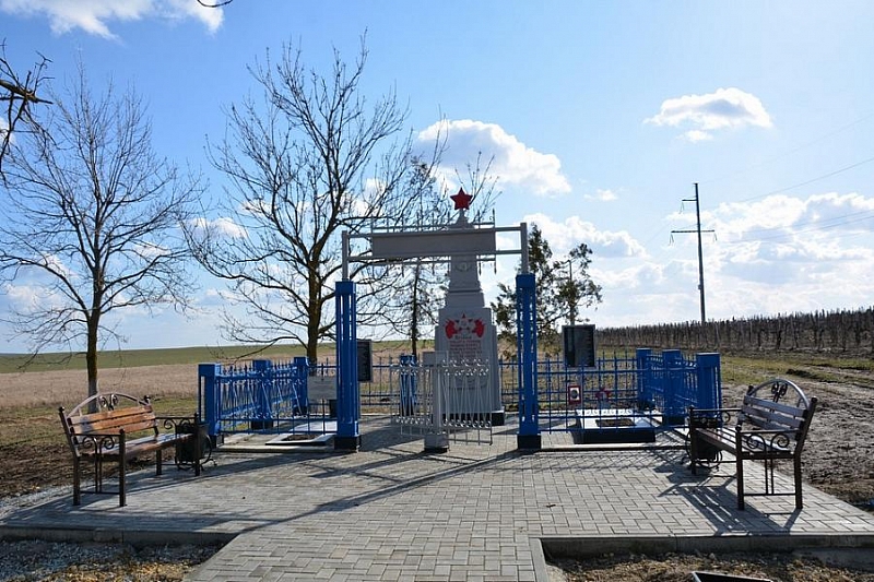 В Крымском районе на ремонт четырех памятников военной истории выделили 2,2 млн рублей