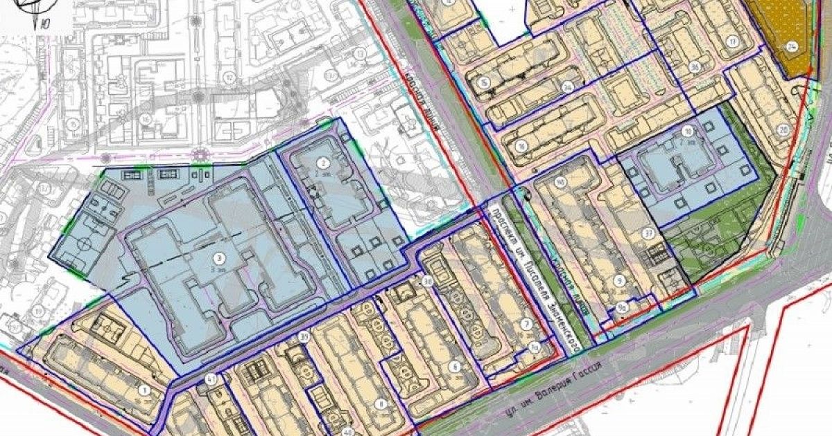 Проект планировки территории краснодар