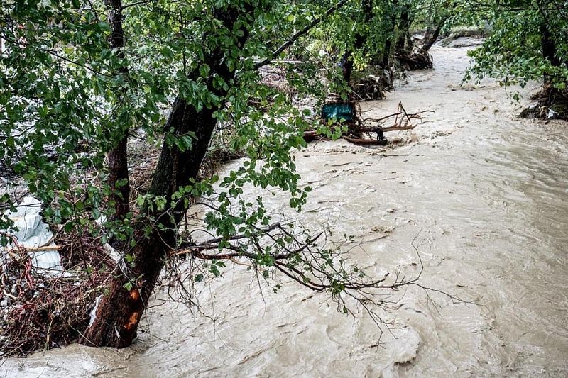 В пяти районах Кубани ожидаются подъемы воды в реках