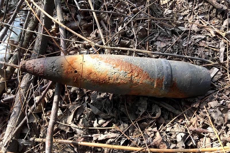 В Краснодаре обнаружили два снаряда времен Великой Отечественной войны