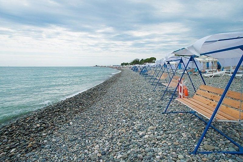 На круглогодичных курортах Краснодарского края начали создавать «зимние пляжи»