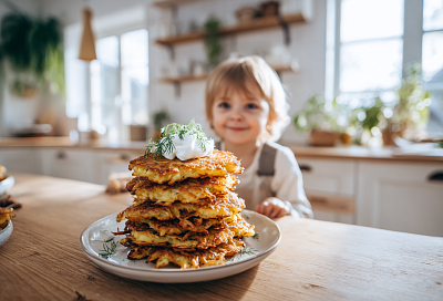 Драники по рецепту детства: хрустящие и очень вкусные из 3 ингредиентов