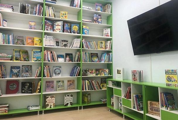 Детскую модельную библиотеку открыли в Отрадненском районе 