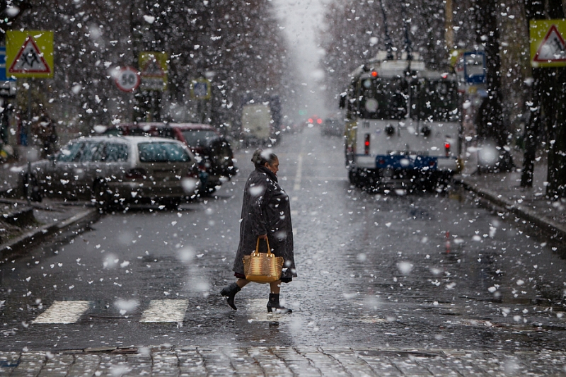 В Краснодарском крае ожидается ветер, дождь и мокрый снег