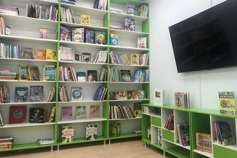 Детскую модельную библиотеку открыли в Отрадненском районе 