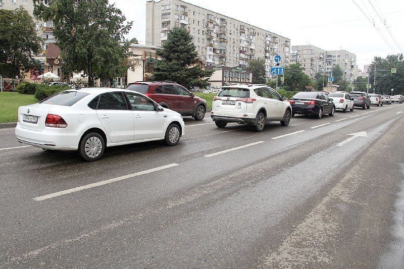 В Краснодаре 20 августа открыли выделенную полосу для общественного транспорта на ул. Тургенева