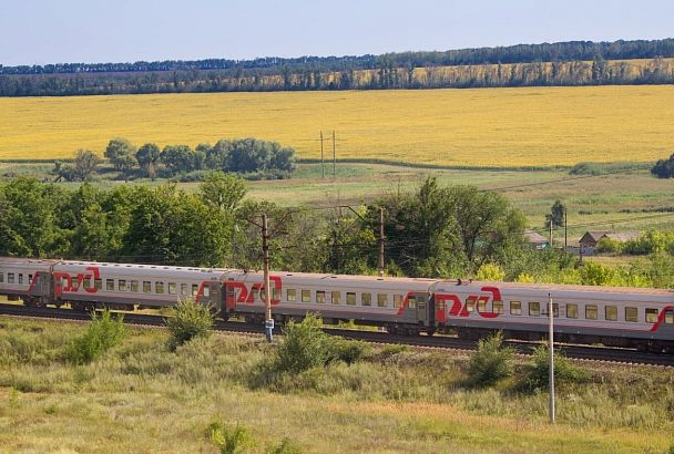 РЖД назначили около 730 дополнительных рейсов на юг России в августе - сентябре