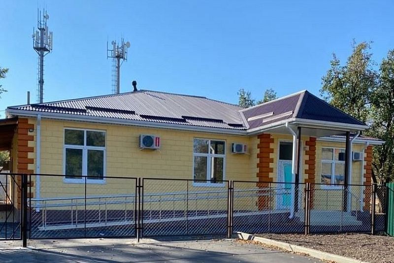 В поселке Урупском Отрадненского района построили офис врача общей практики