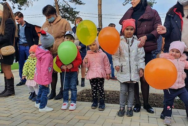 В Абинском районе после капитального ремонта открылся детский сад