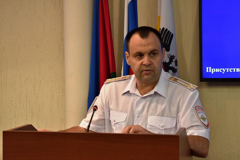 Начальник полиции Краснодара отчитался перед депутатами о работе за первое полугодие